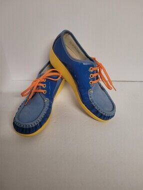 SAS Multicolor Lace Up Comfort Shoes Size 7.5